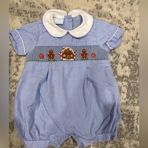 Christmas smock bubble